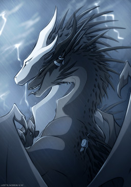 ambiguous_gender claws cloud compass duo electricity eyes_closed feral finger_claws fingers horn lightning long_neck looking_at_another membrane_(anatomy) membranous_wings open_mouth open_smile outside raining sharp_teeth smile snout teeth tongue wing_claws wings lizet mythology alyssa_(lizet) atlatzin_(lizet) dragon mythological_creature mythological_scalie scalie 2026 digital_drawing_(artwork) digital_media_(artwork) hi_res female_(lore) male_(lore)