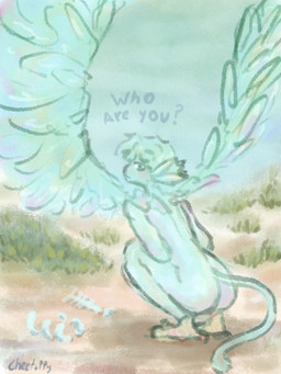 anthro beach butt male nude outside sand sea seaside sky solo tail water cheetuppy 3:4 absurd_res hi_res