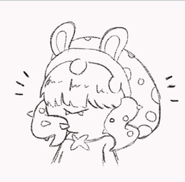 anthro bangs closed_smile clothed clothed_female clothed_humanoid clothing fangs female hair hair_over_eyes happy hat headgear headwear mouth_closed noseless plant shirt simple_background smile solo teeth thorns topwear vines white_background white_body white_clothing white_hair white_hat white_headwear white_shirt white_topwear peypey_mei1925 mario_bros mario_plus_rabbids_sparks_of_hope nintendo raving_rabbids rayman_(series) ubisoft daphne_(mario_plus_rabbids) elemental_creature flora_fauna humanoid hybrid lagomorph mammal rabbid 2026 bust_portrait crossover digital_drawing_(artwork) digital_media_(artwork) hi_res portrait sketch