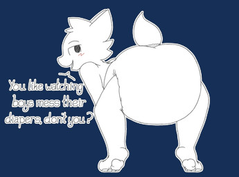 anthro blush butt clean_diaper clothed clothing diaper diaper_fetish diaper_only fur hair hyper imminent_soiling looking_at_viewer looking_back male presenting presenting_hindquarters rear_view smile solo tail text topless wearing_diaper white_body white_fur naughtypupper boy_kisser_(meme) silly_cat_(mauzymice) domestic_cat felid feline felis mammal alpha_channel digital_media_(artwork) english_text hi_res meme