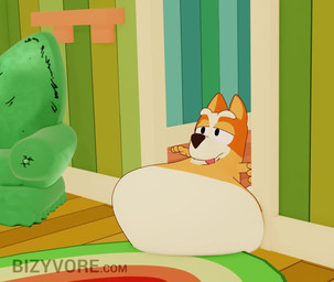 ambiguous_gender anthro belly big_belly duo female fur huge_belly orange_body orange_ears orange_fur same_size_vore solo stuck_in_door tongue tongue_out vore white_belly young bizyvore bluey_(series) bingo_heeler australian_cattle_dog canid canine canis cattledog domestic_dog herding_dog mammal pastoral_dog 3d_(artwork) 3d_animation animated digital_media_(artwork) loop no_sound short_playtime webm