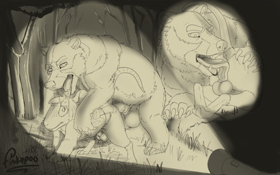 5_fingers 5_toes all_fours anal anal_penetration anatomically_correct anatomically_correct_genitalia anatomically_correct_penis animal_genitalia animal_penis anthro anthro_on_bottom anthro_on_feral anthro_penetrated anus aroused backsack balls barefoot bear_ears bent_over bestiality big_balls big_dom_small_sub big_penis biped blush bodily_fluids bottomless buckteeth butt chastity_cage chastity_device claws clothed clothing detailed_background doggystyle dominant dominant_feral dominant_male dripping drooling duo erection eyebrows facial_markings feet feral feral_on_top feral_penetrating feral_penetrating_anthro feral_penetrating_male finger_claws fingers flaccid flashlight forest forest_background forest_sex from_behind_position fur fur_markings furry_tail genital_fluids genitals grass hair handpaw head_markings hoodie humanoid_genitalia humanoid_penis internal internal_anal interspecies larger_feral larger_male larger_on_top leaking leaking_penis leaking_precum long_penis long_tail looking_at_another looking_at_partner looking_back male male/male male_anthro male_feral male_on_bottom male_on_feral male_on_top male_penetrated male_penetrating male_penetrating_male mane mane_hair markings mostly_nude muzzle_(marking) nature nature_background nervous nervous_male nervous_sex nervous_sweat nervous_sweating night nude on_bottom on_ground on_top open_mouth oral outside partially_clothed pawpads paws penetration penile penile_penetration penis perineum plant plantigrade precum precum_drip precum_on_balls precum_on_ground precum_squirt prehensile_tail presenting presenting_hindquarters quadruped raised_tail rear_view rimming rimming_male rodent_ears rodent_tail saliva saliva_drip saliva_on_face saliva_string sex sharp_teeth sheath short short_ears short_fur size_difference small_ears smaller_anthro smaller_male smaller_on_bottom submissive submissive_anthro submissive_male sweat tail tail_anus teeth thick_penis thin_tail three-quarter_view toe_claws toes tongue tongue_out topwear tree ursine_ears ursine_genitalia ursine_penis vein veiny_penis fisk24 fisky_(fisk24) kuruk_(character) bear brown_bear grizzly_bear mammal murid murine rat rodent ursidae ursine 16:10 2025 digital_drawing_(artwork) digital_media_(artwork) hi_res shaded sketch widescreen