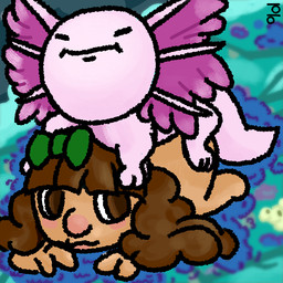 ambiguous_penetration bestiality blush doggystyle female female_on_feral feral feral_penetrating feral_penetrating_human from_behind_position human_on_feral human_penetrated interspecies male male/female male_on_human mounting penetration sex smile peelbe liz_mutton amphibian aquatic axolotl human mammal mole_salamander salamander 1:1