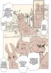 anthro female male text mo_to_i_chi disney zootopia judy_hopps nick_wilde canid canine felid fox lagomorph leporid mammal rabbit red_fox true_fox 2016 comic english_text hi_res