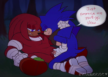 andromorph andromorph/male andromorph_penetrated anthro anthro_on_anthro anthro_penetrated anthro_penetrating anthro_penetrating_anthro bandage bandage_wraps blush bodily_fluids clothing cum cum_from_vagina cum_in_vagina cum_inside cum_kiss cumshot dialogue duo ejaculation erection eyes_closed footwear forest forest_background genital_fluids genitals gloves green_eyes hand_on_neck handwear humanoid_genitalia humanoid_penis humanoid_vulva intersex intersex/male intersex_penetrated intimate kissing kissing_while_penetrated kissing_while_penetrating legs_back legs_up looking_at_genitalia looking_at_penis lying male male_penetrating male_penetrating_andromorph male_penetrating_intersex muscular muscular_andromorph muscular_anthro muscular_intersex nature nature_background on_back open_mouth penetration penile penile_penetration penis plant purple_eyes romantic scarf sex sharp_teeth shoes speech_bubble spread_legs spreading tail teeth text thrusting tree vaginal vaginal_fluids vaginal_penetration vulva meowwabae sega sonic_boom sonic_the_hedgehog_(series) knuckles_the_echidna sonic_the_hedgehog echidna eulipotyphlan hedgehog mammal monotreme 2d_animation animated digital_media_(artwork) english_text frame_by_frame multiple_scenes no_sound short_playtime watermark webm widescreen