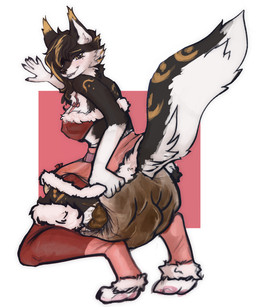 anthro biped black_body black_fur bottomwear bottomwear_pull bra clothed clothing clothing_pull countershading crouching diaper diaper_blowout feces feces_blowout female fur legwear lingerie looking_at_viewer looking_back looking_back_at_viewer pooping raised_tail skirt skirt_pull soiled_diaper soiling soiling_diaper solo stockings tail unclean_diaper underwear used_diaper wearing_diaper white_body white_countershading yellow_eyes biteybaby 2025 digital_media_(artwork) digital_painting_(artwork) hi_res painting_(artwork)