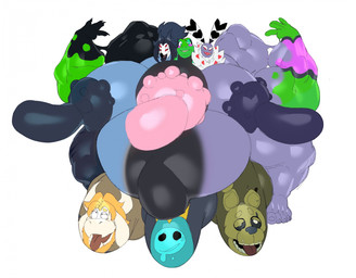 3_heads after_transformation alternate_universe areola assimilation balls belly big_areola big_balls big_belly big_breasts big_bulge big_nipples big_penis breasts bulge bumps bumpy_areola clothing clothing_transformation conjoined fusion genitals goo_transformation group huge_areola huge_balls huge_breasts huge_bulge huge_nipples huge_penis hyper hyper_areola hyper_balls hyper_breasts hyper_bulge hyper_genitalia hyper_nipples hyper_penis inanimate_transformation living_underwear male merge_transformation merging morbidly_obese multi_arm multi_breast multi_head multi_limb musclegut muscular nipples obese overweight penis pregnant pregnant_male simple_background transformation trio underwear underwear_transformation white_background lunionjpeg epic_games european_mythology five_nights_at_freddy's five_nights_at_freddy's_3 fortnite hazbin_hotel hellaverse mythology scottgames undertale_(series) asgore_dreemurr gren_(greninjabutt) poseidon_(fortnite) springtrap_(fnaf) themis_(pictomancer) val_(garretthegator) valentino_(hazbin_hotel) amphibian animate_inanimate arthropod avian bird cockatrice frog insect lepidopteran living_clothing moth moth_demon mythological_avian mythological_creature mythological_scalie owl owl_demon scalie hi_res