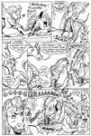 2015 anthro anthro_on_anthro anthro_penetrated anthro_penetrating anthro_penetrating_anthro areola ball_lick balls bessy_(here_there_be_dragons) big_breasts bodily_fluids breasts butt comic cum cum_in_mouth cum_inside deep_throat dialogue dragon english_text equid equine erect_nipples erection fellatio female female_penetrated genital_fluids genitals group gustav_(here_there_be_dragons) heart_symbol here_there_be_dragons horse interspecies karno kissing kneeling larger_female licking lying male male/female male_penetrating male_penetrating_female mammal monochrome mythological_creature mythological_scalie mythology nipples non-mammal_nipples nude on_back oral oral_penetration orgasm penetration penile penis scalie sex size_difference smaller_male sound_effects speech_bubble tail text tongue tongue_out trio vein veiny_penis zashy