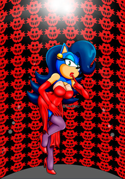 anthro bedroom_eyes blue_body blue_hair camera camera_view clothed clothing crossdressing fake_breasts footwear green_eyes hair high_heels lipstick looking_at_viewer makeup male multicolored_body narrowed_eyes red_lipstick seductive shoes solo the_knight adventures_of_sonic_the_hedgehog dic_entertainment sega sonic_the_hedgehog_(series) breezie_hedgebot_robotnik breezie_the_hedgehog sonic_the_hedgehog eulipotyphlan european_hedgehog hedgehog mammal 2022 digital_drawing_(artwork) digital_media_(artwork) full-length_portrait hi_res portrait