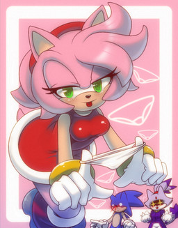 2013 amy_rose anthro blaze_the_cat blood blue_hair blush cat feline female green_eyes hair hedgehog male mammal nancher nosebleed panties pink_hair sega smile sonic_(series) sonic_the_hedgehog underwear
Rating: Questionable
Score: 12
User: Fur_in_the_dark
Date: November 13, 2013