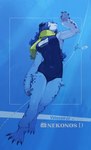 anthro bottomwear breasts claws clothing electronics eyewear feet female glasses hair headphones leotard long_hair looking_up low-angle_view membrane_(anatomy) navel_outline one-piece_swimsuit scarf skirt solo swimwear text toes underwater water webbed_feet webbed_hands hideki_kaneda mammal marine pinniped seal 2025 digital_media_(artwork) digital_painting_(artwork) english_text hi_res painting_(artwork)
