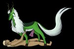 2_penises animal_genitalia animal_penis anthro antlers bestiality blonde_hair blush bodily_fluids breasts circlet crown duo equine_genitalia equine_penis eyes_closed feral fluffy fluffy_tail freckles fur genital_fluids genitals green_body green_eyes green_fur hair headgear herm hooves horn human_on_feral intersex intersex/male interspecies leaking_precum looking_at_another male multi_genitalia multi_penis neck_tuft penis precum scales small_breasts tail tuft dreamingofcake mythology emerald_(silver_stripe) dragon human kirin mammal mythological_creature mythological_scalie scalie hi_res