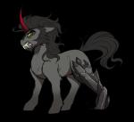 feral horn male simple_background solo transparent_background dvixie friendship_is_magic hasbro my_little_pony mythology king_sombra_(mlp) equid equine mammal mythological_creature mythological_equine unicorn 2015 alpha_channel