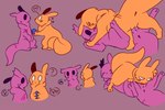 anus blush blush_lines bodily_fluids cunnilingus dewlap_(anatomy) dominant dominant_female duo female female/female feral feral_on_feral forced fur genital_fluids giving_gift heart_symbol oral orange_body orange_fur orange_tail pink_body pink_fur pink_tail pinned pinned_by_body pinned_to_ground pussy_rubbing raised_tail rape rejection romantic_confession scar scared sex stated_heterosexuality stated_sexuality sweat tail tapering_tail tears torn_ear vaginal vaginal_fluids artienvy rain_world videocult slugcat 3:2 hi_res