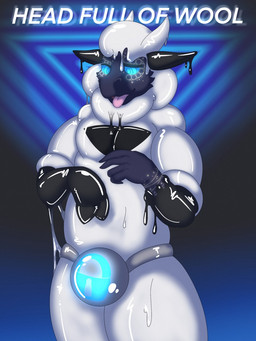 abstract_background anthro assimilation biped blue_background blue_eyes brainwashing bulge chastity_bulge chastity_device clothing glistening goo_transformation hypnosis latex lock lock_bulge lock_symbol male mind_control null_bulge open_mouth ringed_eyes sheepsuit simple_background solo text tongue transformation astraldrgn astral_(astraldrgn) bovid caprine living_latex mammal sheep 2020 3:4 english_text hi_res story story_in_description