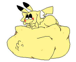ambiguous_anthro ambiguous_gender ambiguous_pred anthro anthro_pred belly belly_bed belly_on_ground big_belly biped black_ear_tips black_eyelids black_nose blonde_hair cheek_spots chest_tuft closed_smile cross-eyed dipstick_ears dot_nose ear_markings eye_roll feet feral feral_pred fully_inside fur hair half-closed_eyes hand_imprint hand_on_belly hand_on_own_belly huge_belly hyper hyper_belly imprint lidded_eyes lightning_tail lying lying_on_ground monotone_arms monotone_background monotone_hair monotone_hands mouth_closed multicolored_ears narrowed_eyes nude_ambiguous nude_anthro on_front on_ground resting_on_belly satisfied semi-anthro side_mouth side_view simple_background size_difference small_feet smaller_pred smile soft_vore solo struggling struggling_prey tail thick_thighs tuft two_tone_ears unseen_prey vore wavy_mouth wavy_smile white_background wide_hips yellow_arms yellow_body yellow_ears yellow_face yellow_feet yellow_fur yellow_hands yellow_legs yellow_tail yellow_tuft meatcanister nintendo pokemon daniel_(meatcanister) generation_1_pokemon mammal pikachu pokemon_(species) rodent 2026 digital_media_(artwork) english_description full-length_portrait pixel_(artwork) portrait male_(lore)