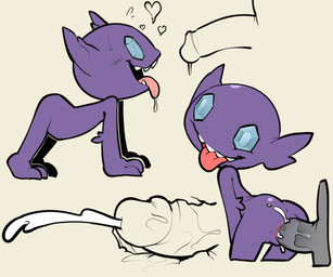 anus bodily_fluids butt claws cum cum_in_vagina cum_inside cum_on_butt duo faceless_character faceless_male female female_focus female_penetrated gem genital_fluids genitals heart_symbol humanoid_genitalia humanoid_penis internal looking_at_genitalia looking_at_penis looking_back male male/female male_penetrating male_penetrating_female open_mouth penetration penile penile_penetration penis penis_in_vagina precum purple_body purple_skin saliva saliva_string sex sharp_teeth simple_background smile solo_focus teeth tongue tongue_out vaginal vaginal_fluids vaginal_penetration vulva itsunknownanon nintendo pokemon generation_3_pokemon human humanoid mammal pokemon_(species) sableye 6:5 hi_res