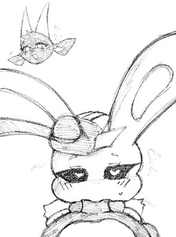 anthro blowjob_face erection fellatio genitals high-angle_view holding_head oral oral_penetration penetration penile penis sex corrupt3d_angl3 chikn_nuggit mythology fwench_fwy_(chikn_nuggit) iscream_(chikn_nuggit) demon dragon lagomorph leporid mammal mythological_creature mythological_scalie rabbit scalie hi_res monochrome