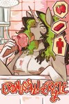 anthro black_hair brown_body chest_scar dessert food fruit green_eyes green_hair hair horn ice_cream lego_brick looking_at_viewer male mastectomy_scar multicolored_hair nipples nude_anthro nude_male plant scar shower solo strawberry text tongue tongue_out astarvingfarbeagle lego mythology equid equine mammal mythological_creature mythological_equine unicorn 2025 absurd_res english_text hi_res trans_(lore) trans_man_(lore)