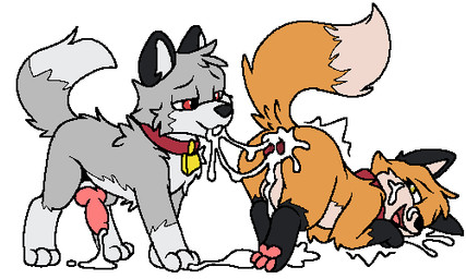 after_anal after_sex animal_genitalia animal_penis anus balls bodily_fluids canine_genitalia canine_penis cum cum_everywhere cum_from_penis cum_in_ass cum_in_mouth cum_inside cum_on_face cum_pool felching feral feral_on_feral gaping gaping_anus genital_fluids genitals knot male male/male messy penis xenoyia microsoft minecraft mojang xbox_game_studios maverick_(xenoyia) timber_(xenoyia) canid canine canis fox fox_(minecraft) mammal wolf wolf_(minecraft) 5:3 aliasing digital_media_(artwork) low_res oekaki pawprint.ing_(artwork)