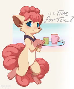 ambiguous_gender feral maiden pix_(ayapup) servant solo young ayapup nintendo pokemon canid canine fox generation_1_pokemon hybrid_pokemon mammal ninetales pokemon_(species) true_fox vulpix absurd_res hi_res female_(lore) trans_(lore) trans_woman_(lore)