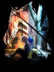 alternate_costume anthro back_to_back burning_building detailed_background duo female hand_holding homeless male raining sad sitting unimpressed eryz nintendo pokemon calem_(pokemon) braixen canid canine generation_6_pokemon human mammal pokemon_(species) 3:4 absurd_res detailed digital_media_(artwork) digital_painting_(artwork) hi_res painting_(artwork) signature
