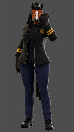 5_fingers anthro black_hair boots bottomwear breasts brown_body brown_fur clothed clothed_anthro clothed_female clothing electronics female fingers footwear fur gloves hair handwear humanoid_hands jacket pants police police_uniform shoes solo standing topwear uniform walkie-talkie petruz petruz_(modeler) ryuma_(petruz) equid equine horse mammal 3d_(artwork) 9:16 absurd_res blender_(artwork) digital_media_(artwork) hi_res