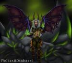 clothing demon_hunter fantasy female hair not_furry solo veliar blizzard_entertainment warcraft demon_hunter_(warcraft) demon elf humanoid night_elf absurd_res digital_media_(artwork) hi_res