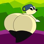 ambiguous_gender anthro big_butt butt huge_butt hyper hyper_butt looking_at_viewer short_stack solo thefreshsig antonblast summitsphere smallbuster eulipotyphlan mammal mole_(animal) 1:1 absurd_res hi_res