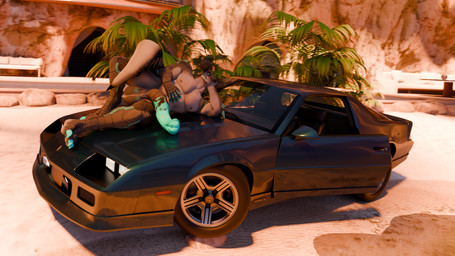 animal_genitalia animal_penis anthro balls beach big_balls big_penis black_teeth blue_claws car claws dark_body door equine_genitalia equine_penis flaccid genitals grey_body horn male muscular muscular_male nipples nude open_door penis plant relaxing resting saggy_balls scales solo teeth vehicle f3nrisulfr vulgarvictor_(modeler) chevrolet fallout microsoft daddyclaw_(vulgarvictor) deathclaw scalie 16:9 3d_(artwork) 4k absurd_res digital_media_(artwork) hi_res huge_filesize widescreen