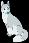 ambiguous_gender blue_inner_ear feral fur grey_body grey_fur paws simple_background sitting snout solo tail teal_eyes teal_nose transparent_background sebdoggo canid canine fox mammal 2015 aliasing alpha_channel digital_drawing_(artwork) digital_media_(artwork) full-length_portrait low_res microsoft_paint_(artwork) portrait