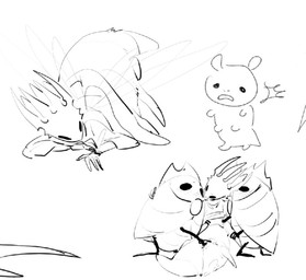 6_wings 7_horns ambiguous_gender anthro ass_up black_eyes blush blush_lines bodily_fluids bottomless bottomless_taur cloak clothed clothed_anthro clothing female female/ambiguous fingering genital_fluids group group_sex grub holding_leg horn insect_wings multi_horn multi_wing prostrating restrained_legs sex simple_background threesome vaginal vaginal_fingering vaginal_fluids white_background white_body white_cloak white_clothing white_head wings oxide_cat hollow_knight_(franchise) team_cherry false_knight_(hollow_knight) pale_king_(hollow_knight) arthropod arthropod_taur beetle insect insect_taur royal_retainer_(hollow_knight) taur 2025 digital_media_(artwork) monochrome sketch male_(lore)