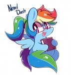 2014 book chibi cute equine eyewear female friendship_is_magic glasses hair horse lifeloser mammal multi-colored_hair my_little_pony pegasus plain_background pony ponytail purple_eyes rainbow_dash_(mlp) rainbow_hair sitting smile solo white_background wings
Rating: Safe
Score: 16
User: 2DUK
Date: February 26, 2014