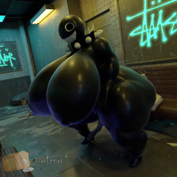 alley alley_sex anal anal_penetration anus barking big_breasts big_butt biped black_body black_nipples breasts butt chain clothing collar dominant dominant_male duo female female_penetrated fur furniture genitals green_eyes huge_breasts huge_butt hyper hyper_breasts hyper_butt jewelry male male/female male_penetrating male_penetrating_female multicolored_body multicolored_fur narrowed_eyes neon_lights nipples nude nude_anthro penetration penile penile_penetration penis penis_in_ass plap_(sound) sex sharp_teeth smile spiked_collar spikes spread_legs spreading teeth text thick_thighs vulva fillerbread sound_warning samuel1234_bon_(modeler) slad_(modeler) mario_bros nintendo gigi_(thecoatl034) zahr_(sladdoska) chain_chomp mammal 1:1 2026 3d_(artwork) 3d_animation animated digital_media_(artwork) short_playtime sound watermark webm