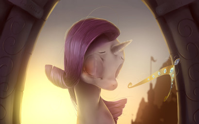 bodily_fluids crown crying eyes_closed female feral flag fur hair headgear horn purple_hair simple_background solo sunset tears tiara white_body white_fur fruitbloodmilkshake friendship_is_magic hasbro my_little_pony mythology rarity_(mlp) equid equine mammal mythological_creature mythological_equine unicorn 16:10 2011 hi_res unavailable_at_source widescreen