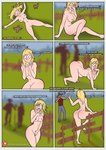 after_transformation farm farmer female hypnosis mental_transformation mind_control profanity public public_nudity solo text transformation splashtf bovid bovine cattle human mammal absurd_res comic english_text hi_res