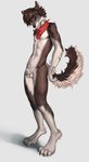 abs animal_genitalia anthro ball claws fully_sheathed genitals knot male paws penis pose sheath solo variri balto_star canid canine canis mammal wolf hi_res