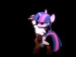 blue_lightsaber clothing female fighting_pose holding_object holding_weapon horn jedi jedi_tunic lightsaber melee_weapon pose shirt solo topwear tunic weapon fishimira friendship_is_magic hasbro my_little_pony mythology star_wars twilight_sparkle_(mlp) equid equine horse mammal mythological_creature mythological_equine pony unicorn 3d_(artwork) 3d_animation animated digital_media_(artwork) low_res short_playtime source_filmmaker_(artwork)