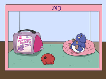 ambiguous_feral ambiguous_gender blue_body blue_fur brown_eyes brown_hooves clothed clothing cushion diaper doll feral fur hooves neonate sitting text wearing_diaper white_diaper young young_ambiguous young_feral z05 fluffy_pony fluffy_pony_(species) mammal microfluff 2024 4:3 artist_name digital_media_(artwork) english_text hi_res shaded