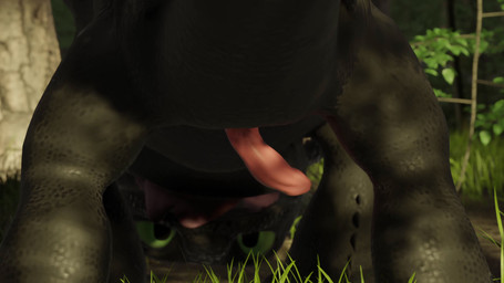animal_genitalia animal_penis black_body feral forest forest_background genitals green_eyes male nature nature_background penis plant playful scales solo swinging_penis tongue tongue_out tree furryfamine20 dreamworks european_mythology how_to_train_your_dragon mythology toothless dragon fury_(httyd) mythological_creature mythological_scalie night_fury scalie western_dragon 16:9 3d_(artwork) 3d_animation 4k absurd_res animated digital_media_(artwork) hi_res short_playtime sound webm widescreen