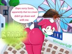 anthro apotos big_butt bodily_fluids butt embarrassed fart fart_cloud fart_fetish farting_at_viewer male male_farting presenting presenting_hindquarters solo speech_bubble sweat sweatdrop tail windmill windmill_isle wings supersonicparty18 sega sonic_the_hedgehog_(series) sonic_unleashed chip_(sonic) eulipotyphlan gaia mammal 4:3 hi_res