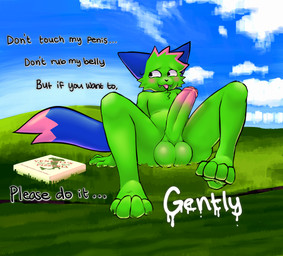 4_toes anthro balls big_balls big_penis blush box container feet food foreskin front_view genitals glistening glistening_balls glistening_genitalia green_penis hair half-erect huge_balls huge_penis humanoid_genitalia humanoid_penis leaning leaning_backward looking_away lyrics male nude outside penis pink_penis pizza pizza_box presenting raised_leg short_hair shy sitting smile solo text toes tongue tongue_out unretracted_foreskin lolpiss bliss_(image) don't_touch_my_pizza_(meme) microsoft microsoft_windows nyanwolf windows_xp kevin_(nyanwolf) felid feline mammal absurd_res digital_media_(artwork) english_text hi_res
