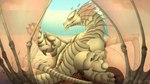 anus bodily_fluids claws clitoris detailed_background female feral frill_(anatomy) genital_fluids genitals membrane_(anatomy) membranous_frill membranous_wings presenting presenting_pussy pussy scales sitting solo tail transparent_wing vaginal_fluids wings yellow_body yellow_eyes yellow_scales skyebold dungeons_and_dragons european_mythology hasbro mythology wizards_of_the_coast dragon dragon_(dnd) gem_dragon_(dnd) mythological_creature mythological_scalie scalie topaz_dragon_(dnd) western_dragon absurd_res hi_res