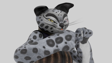 anthro clothing female fur gesture looking_at_viewer sex_gesture solo suggestive suggestive_gesture the_fatcat dreamworks kung_fu_panda su_wu wu_sisters felid mammal pantherine snow_leopard 16:9 3d_(artwork) 3d_animation animated digital_media_(artwork) no_sound short_playtime video widescreen