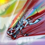 abstract_background blood blue_body blue_feathers blue_fur bodily_fluids bone cloud cutie_mark feathered_wings feathers female feral flying fur gore hair imminent_death multicolored_hair nightmare_fuel purple_eyes rainbow_hair simple_background solo sonic_rainboom the_truth wings super-zombie friendship_is_magic hasbro my_little_pony mythology rainbow_dash_(mlp) equid equine mammal mythological_creature mythological_equine pegasus 1:1 2012 hi_res