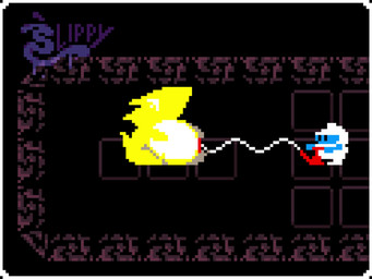 ambiguous_gender anal anal_penetration anthro belly big_belly big_butt butt duo hose hose_in_butt hose_inflation inflation male penetration pump tail yellow_body slippyslug deltarune dig_dug undertale_(series) taizo_hori yellow_lizard_(deltarune) human mammal 4:3 animated digital_media_(artwork) hi_res high_framerate pixel_(artwork) pixel_animation short_playtime sound webm