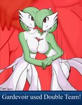 breast_squish breasts breasts_frottage duo female female/female genitals mostly_nude nipples pussy solo squish text fieryashy nintendo pokemon gardevoir generation_3_pokemon pokemon_(species) english_text hi_res