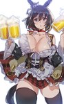 absolute_territory alcohol barmaid beer beverage big_breasts breasts clothing container cup dress female hair legwear solo thigh_highs bow_(artist) cygames uma_musume_pretty_derby eishin_flash_(pretty_derby) animal_humanoid equid equid_humanoid equine equine_humanoid horse_humanoid humanoid mammal mammal_humanoid 2021