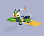 antennae_(anatomy) blinking_light blush exhaust female green_body machine masturbation moped solo vehicle giik emmie_(giik) arthropod insect living_machine living_vehicle mantis animated digital_media_(artwork) pixel_(artwork) pixel_animation short_playtime nonbinary_(lore)