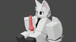 16:9 2023 3d_(artwork) 4k absurd_res animated anthro balls blender_(artwork) blender_eevee clothed clothing digital_media_(artwork) domestic_cat erection felid feline felis fully_clothed fur genitals hi_res ihaveabetter kemono male mammal no_sound penis roblox robloxian short_playtime simple_background solo suit tail webm white_body white_fur widescreen will_(ihaveabetter)